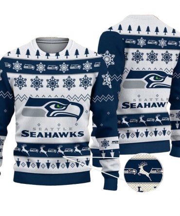 Seattle Seahawks Woolen Sweater