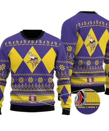 Minnesota Vikings Woolen Sweater 8