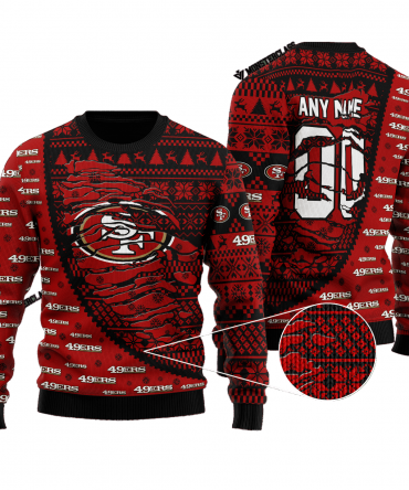 San Francisco 49ers Woolen Sweater 141