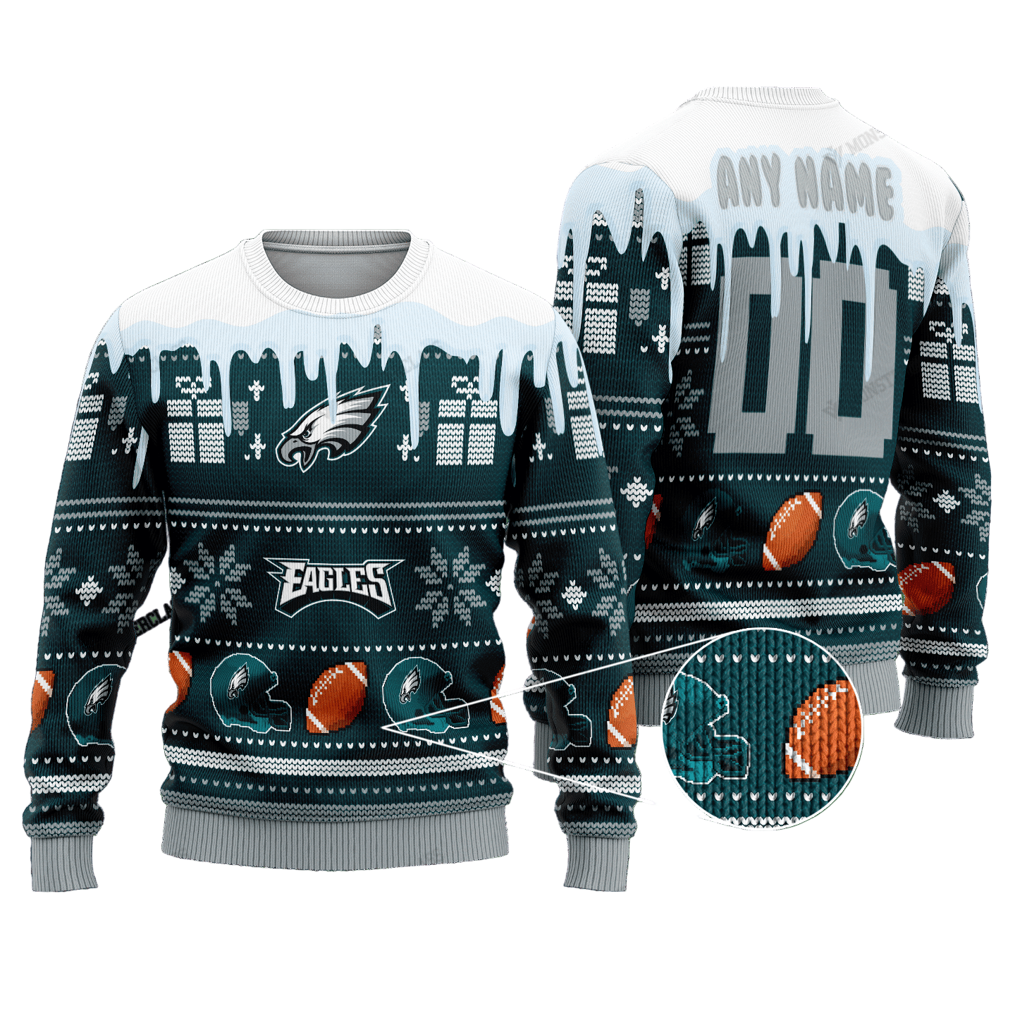 Philadelphia Eagles Woolen Sweater 169