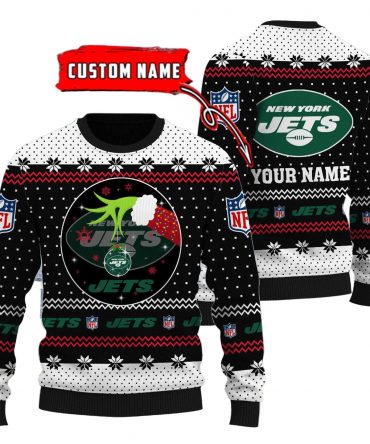 New York Jets Personalized Woolen Sweater BG56