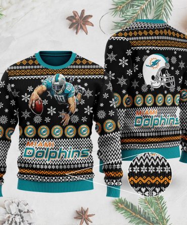 Miami Dolphins Woolen Sweater BG30