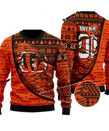 Cincinnati Bengals Woolen Sweater 132