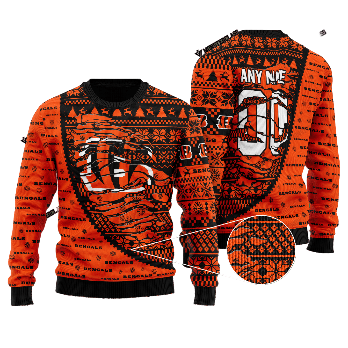 Cincinnati Bengals Woolen Sweater 132