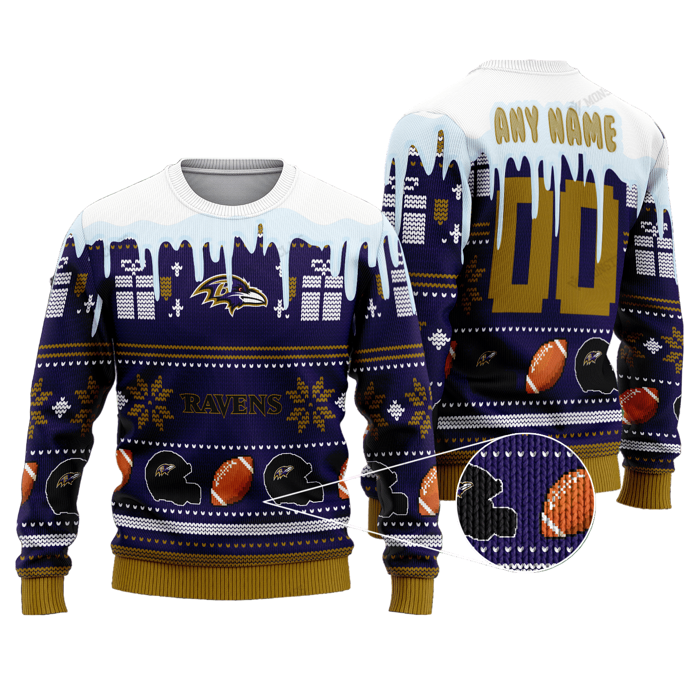 Baltimore Ravens Woolen Sweater 163