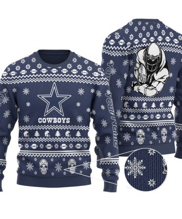 Dallas Cowboys Personalized Sweater 26