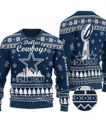 Dallas Cowboys Personalized Sweater 22