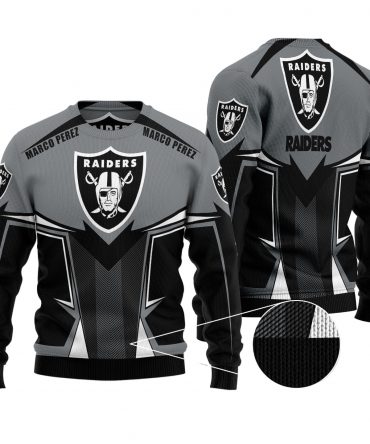 Las Vegas Raiders Woolen Sweater BG67
