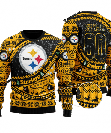 Pittsburgh Steelers Woolen Sweater 106