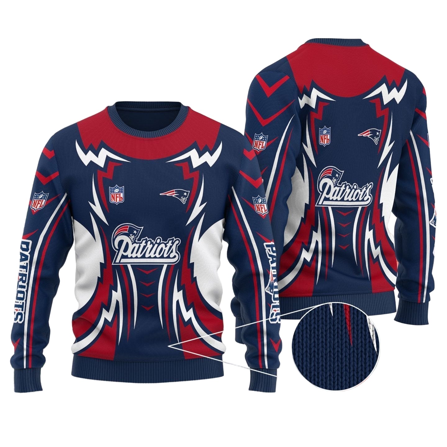 New England Patriots Sweater 76