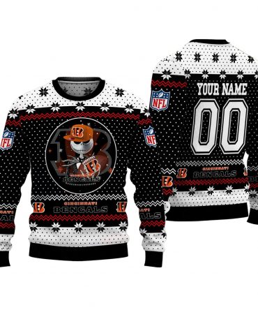 Cincinnati Bengals Personalized Woolen Sweater BG24