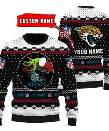 Jacksonville Jaguars Personalized Woolen Sweater BG49