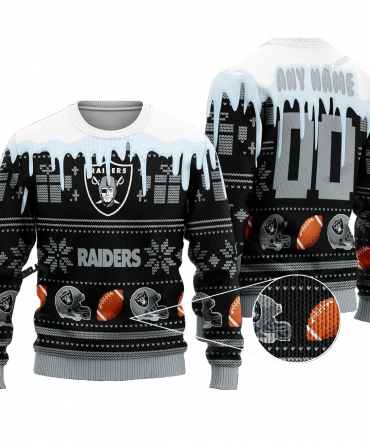 Las Vegas Raiders Woolen Sweater 183