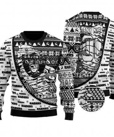 Las Vegas Raiders Woolen Sweater 131