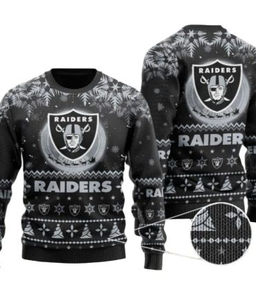 Las Vegas Raiders Woolen Sweater BG68