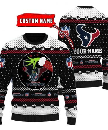 Houston Texans Personalized Woolen Sweater BG47