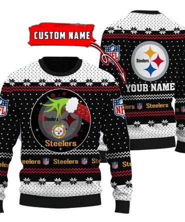 Pittsburgh Steelers Personalized Woolen Sweater BG59
