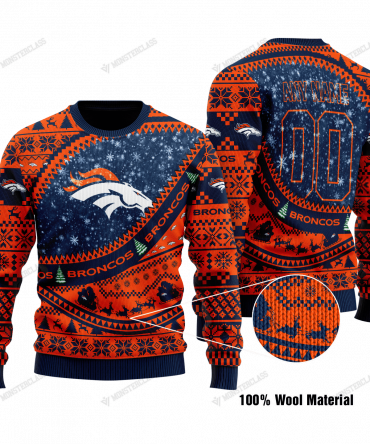 Denver Broncos Woolen Sweater 111