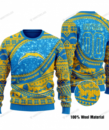 Los Angeles Chargers Woolen Sweater 122
