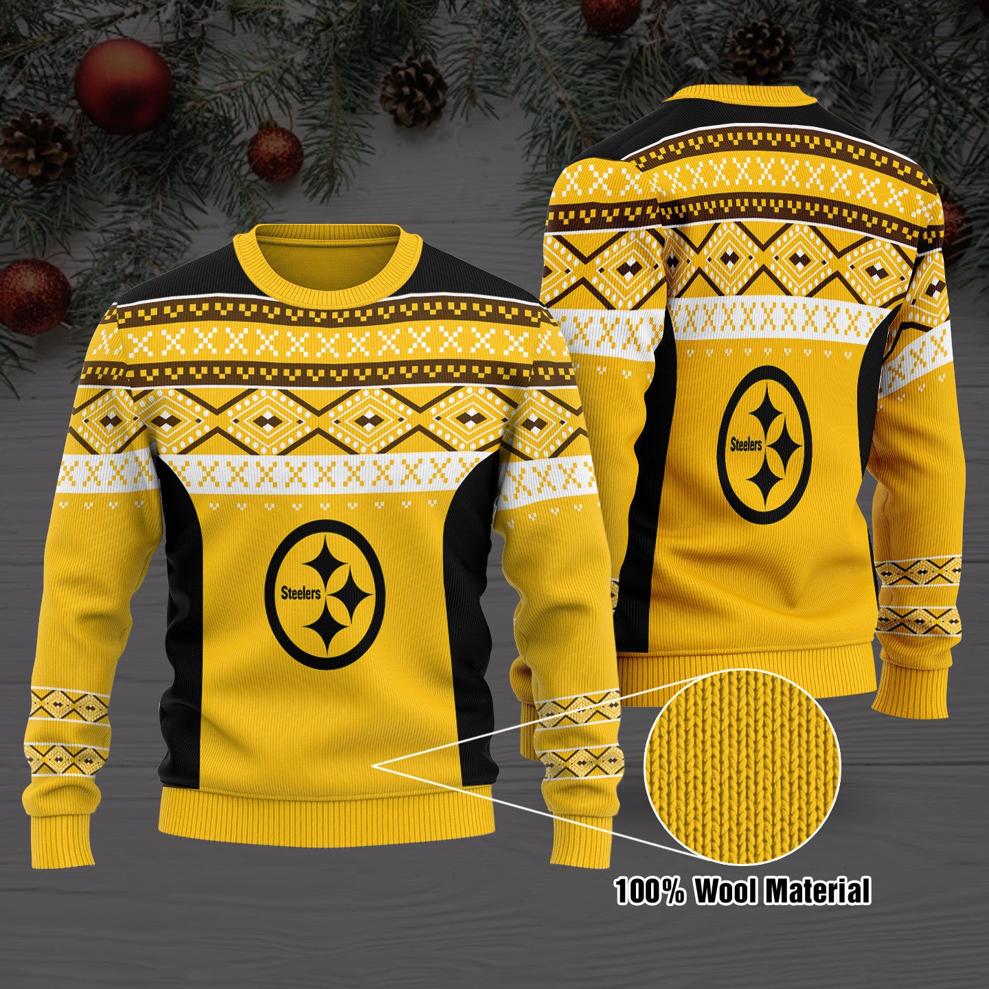 Pittsburgh Steelers Woolen Sweater 89