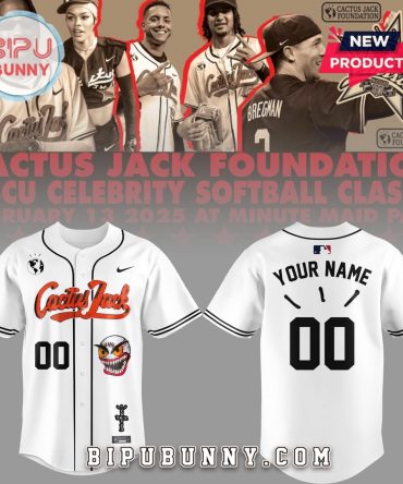 Giants x Travis Scott's Cacus Jack Custom Baseball Jersey