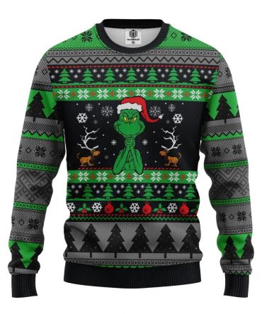 Grinch Ugly Christmas Sweater, Grinch Xmas Sweater