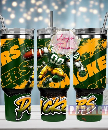 Football Fan Double-Wall Tumbler with Lid & Straw - Perfect Game Day Gift!