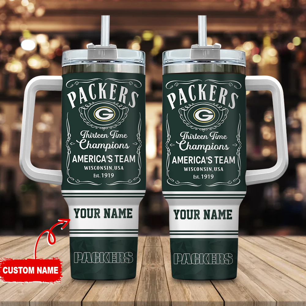 Custom Name Packers Champions Mug - Celebrate America's Team!