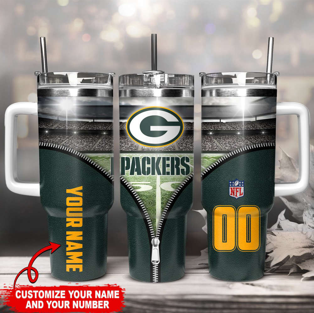 Customizable NFL Team Tumbler - Add Your Name & Number