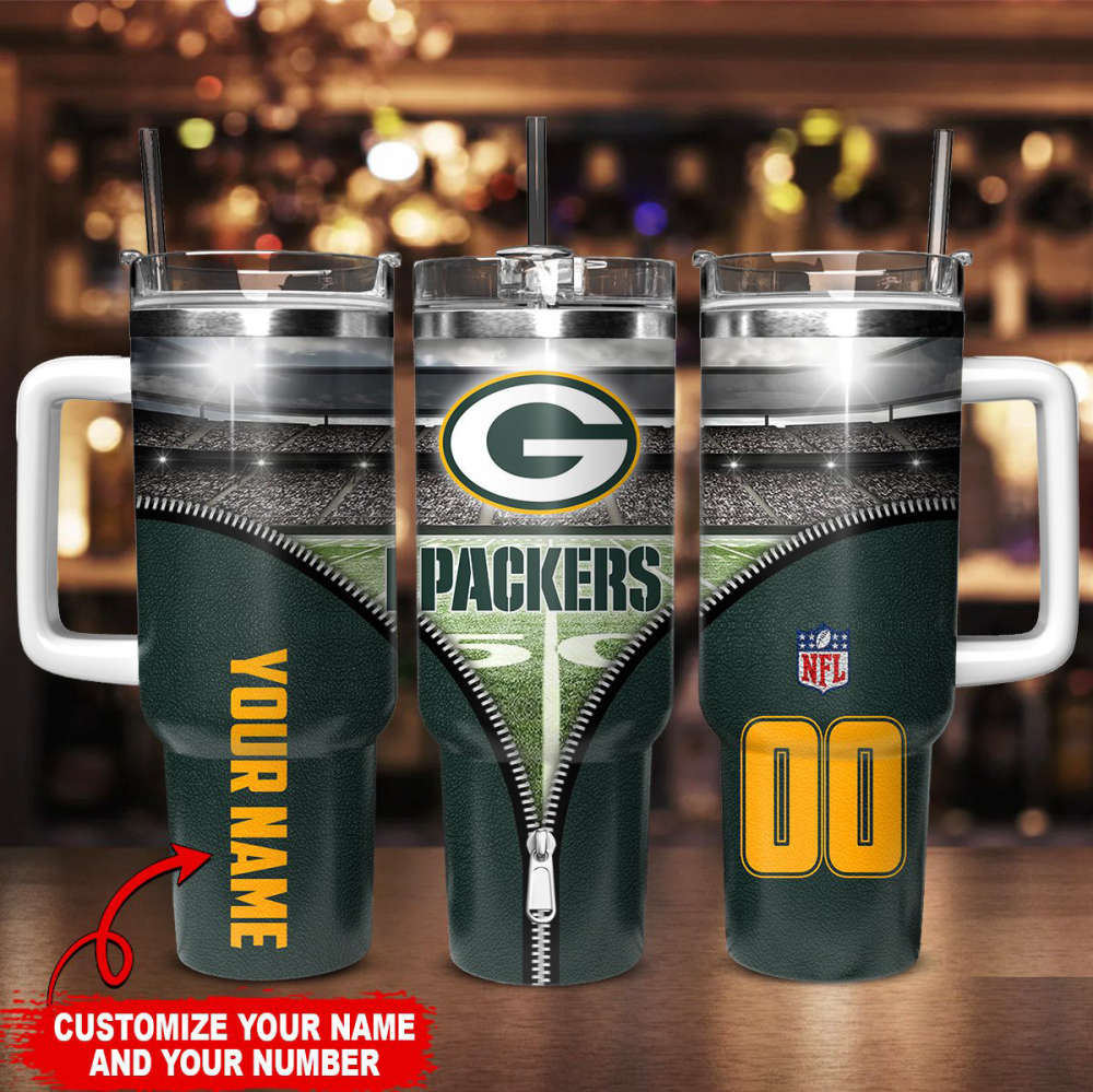 Customizable NFL Team Tumbler - Add Your Name & Number - Image 2