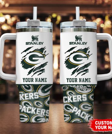 Customizable NFL Team Tumbler with Handle & Straw - Personalize Your Name