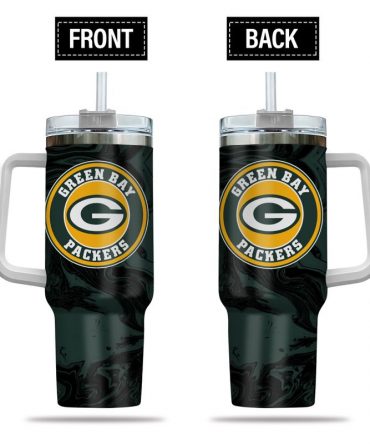Green Bay Packers Insulated Tumbler with Handle - 40oz Travel Mug