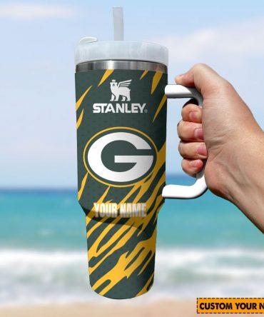 Customizable Insulated Tumbler with Handle - Perfect for Sports Fans