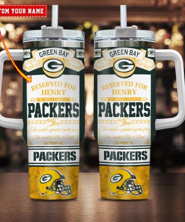Customizable Green Bay Packers Insulated Mug - Perfect Gift for Fans