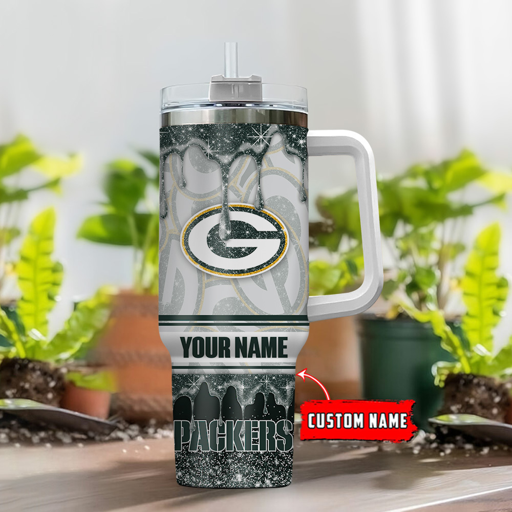 Customizable Glitter Travel Mug with Handle - Perfect Gift for Fans - Image 2