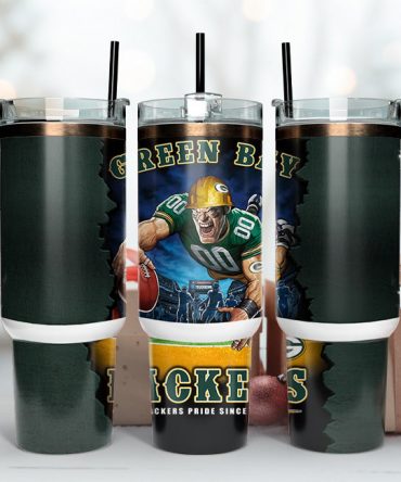 Green Bay Football Tumbler - Show Your Team Pride Everywhere!