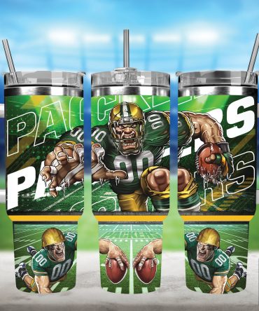 Ultimate Football Fan Tumbler - Double Wall Insulated Sports Mug with Straw