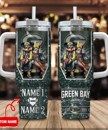 Custom Green Bay Football Lovers Tumbler - Personalized Fan Gift