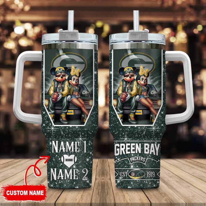 Custom Green Bay Football Lovers Tumbler - Personalized Fan Gift