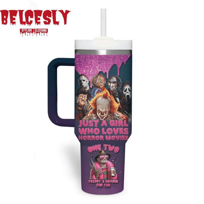 Horror Movie Lovers Tumbler - Unique Gift for Halloween Fans - Image 4