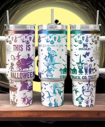 Spooky Halloween Tumbler Set - Keep Drinks Chilled with Festive Style!