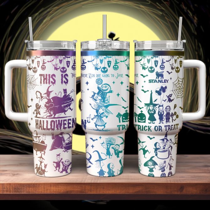 Spooky Halloween Tumbler Set - Keep Drinks Chilled with Festive Style!