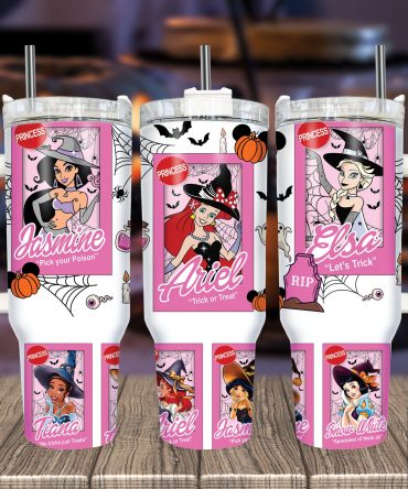 Magical Princess Halloween Tumblers - Perfect for Spooky Sips