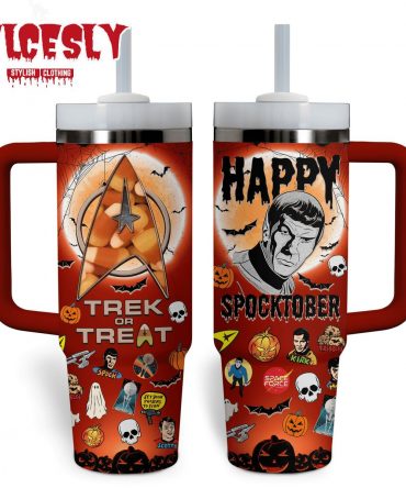 Spooky Trek or Treat Mug - Perfect for Halloween & Sci-Fi Fans