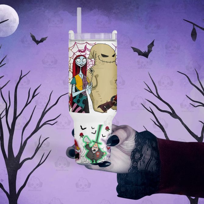 Spooky Character Travel Mug - Insulated, Spill-Proof, Perfect for Halloween - Image 2