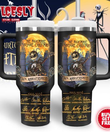 Limited Edition 31st Anniversary Nightmare Before Christmas Tumbler