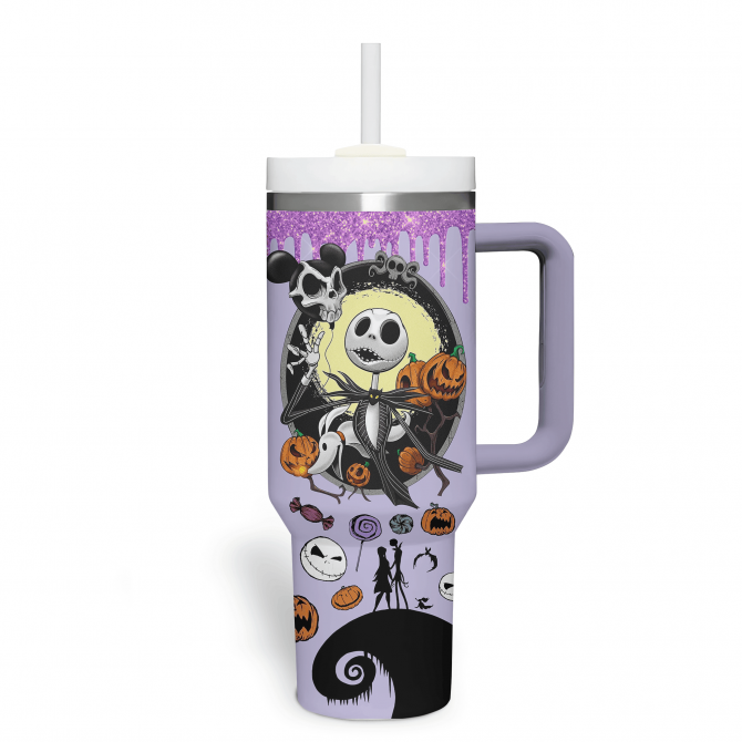 Spooky Skellington Coffee Mug - Perfect for Halloween Lovers - Image 4