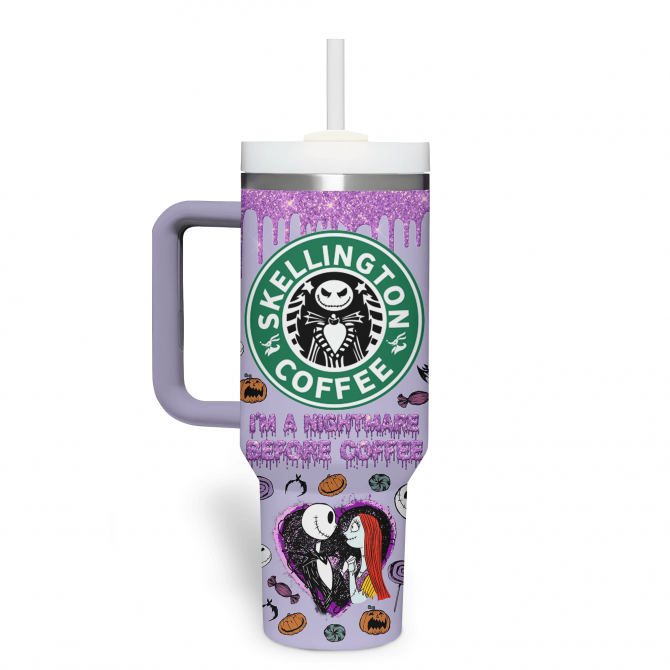 Spooky Skellington Coffee Mug - Perfect for Halloween Lovers - Image 3
