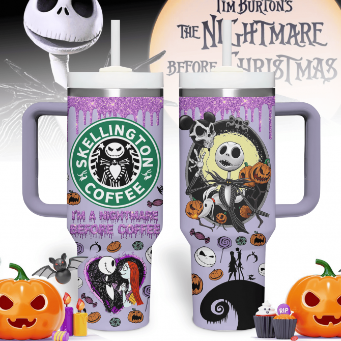 Spooky Skellington Coffee Mug - Perfect for Halloween Lovers