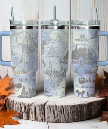 Harry Potter Movies Custom Stanley Quencher 40oz Stainless Steel Tumbler With Handle
